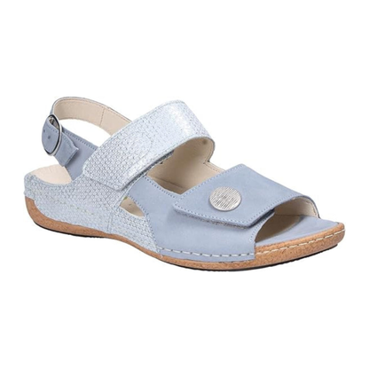 Waldlaufer 342002 212 267 Ladies sky/blue sandal