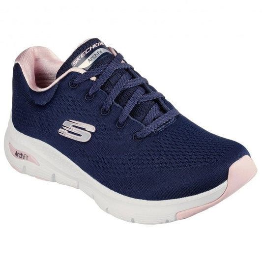 Skechers 149057 Arch Fit - Big Appeal Ladies Navy/Pink