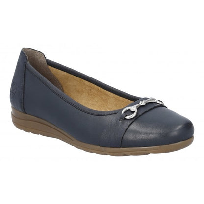 Rieker L9360-14 Ladies Navy Pump
