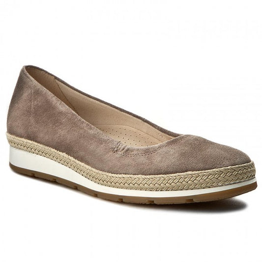 Gabor Ladies Brown Jute Espadrilles 62.400.32