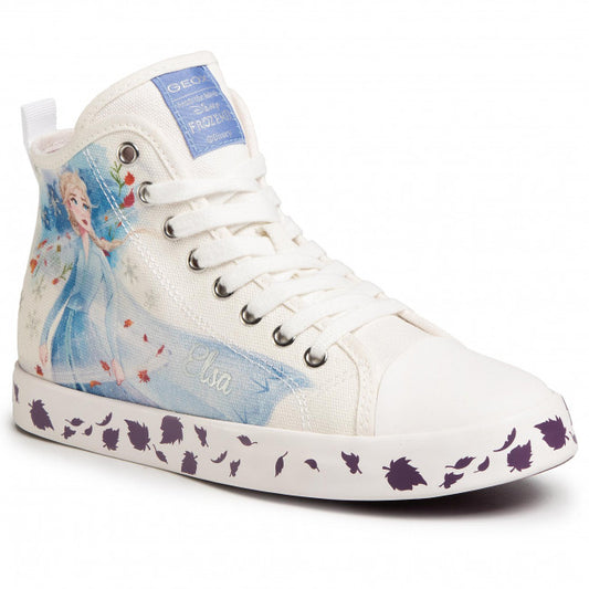 Geox Girls J0204F J CIAK White/Multi
