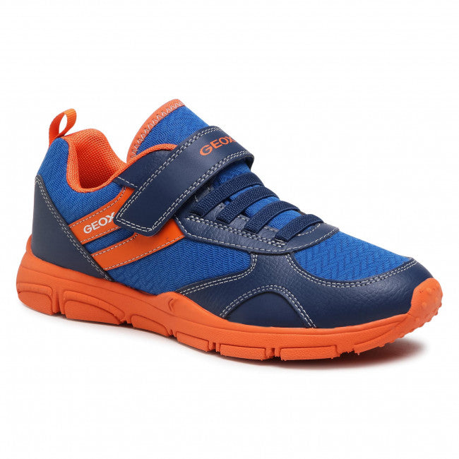 Geox J157NB J N Torque Royal/Orange