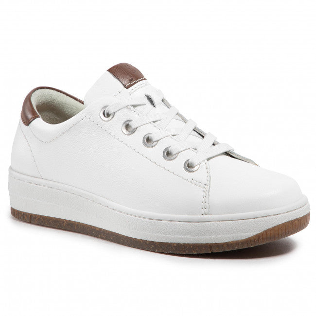 Josef Seibel Ladies Kim 02 White Fashion Trainers 85402-857-1