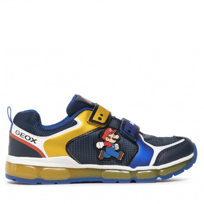 Geox Boys J Android J1644A Royal/Yellow