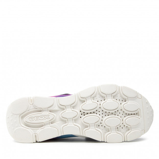 Geox Girls J258HA JN Torque Navy/Fuchsia