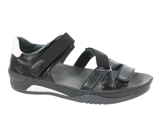 Wolky Ripple 0105030 Ripple Blk Savanna Leather