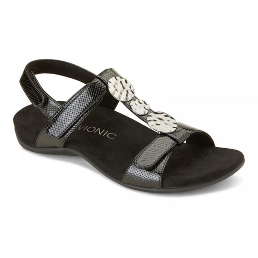 Vionic Rest Farra Lizard 10010461 Black