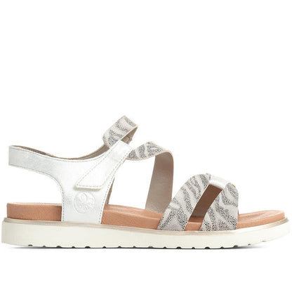 Rieker V5069-90 Ladies Cenere/Ice