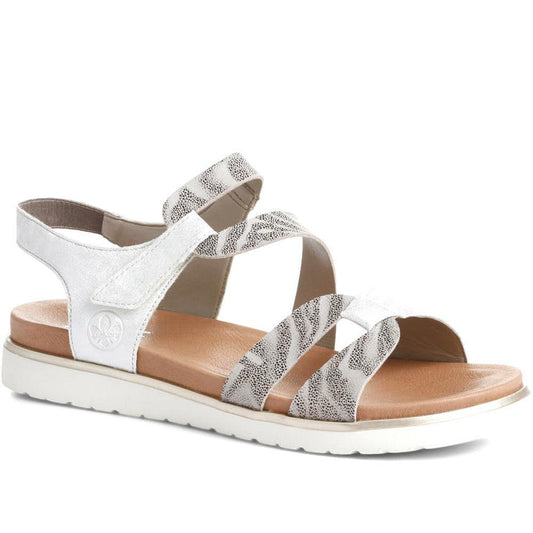 Rieker V5069-90 Ladies Cenere/Ice