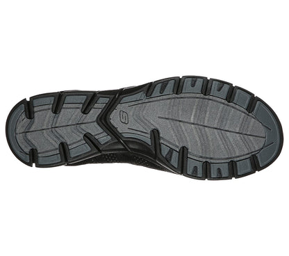 Skechers Ladies Gratis Black Trainers 104152