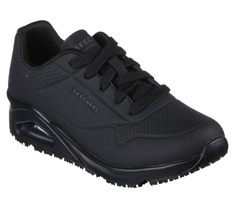 Skecher 108021EC  Ladies Uno SR Black Trainer