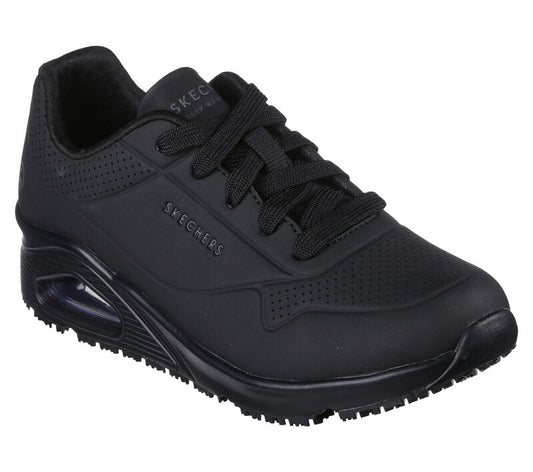 Skecher 108021EC  Ladies Uno SR Black Trainer