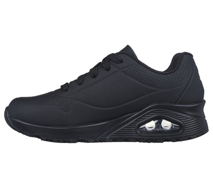 Skecher 108021EC  Ladies Uno SR Black Trainer