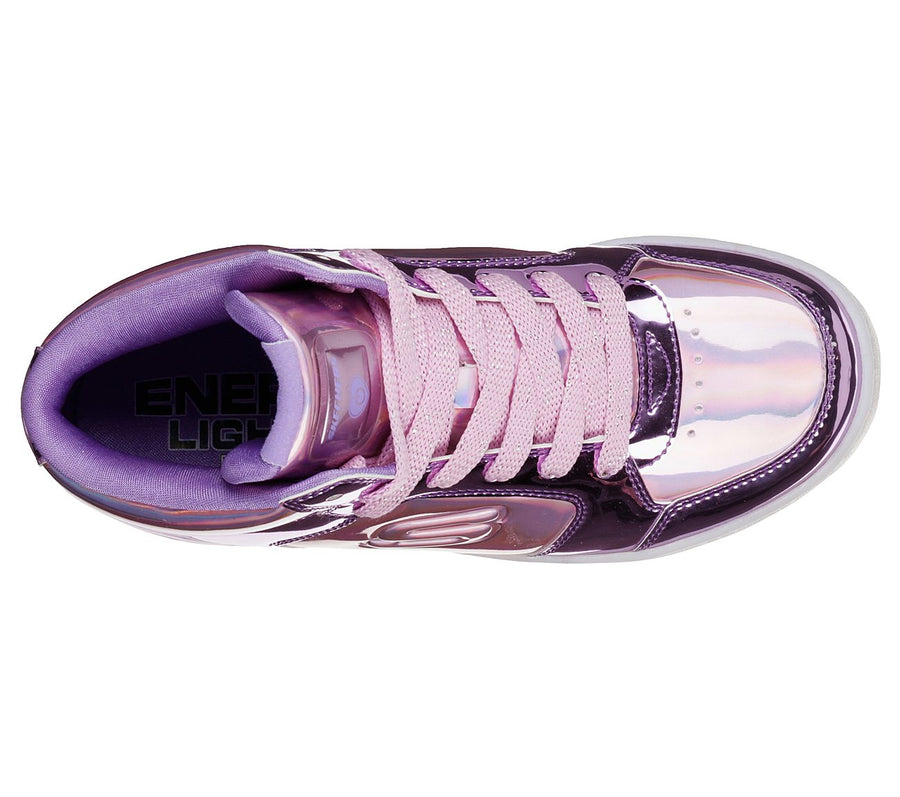 Skechers 10943L Energy Lights - Shiny Brights Kids Pink/Purple
