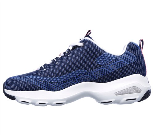 Skechers Ladies D'Lites Ultra Navy Trainers 12283