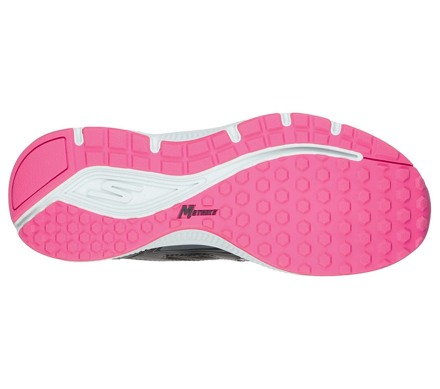 Skechers Ladies GOrun Consistent Ladies Black Trainer Shoes 128075