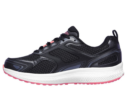 Skechers Ladies GOrun Consistent Ladies Black Trainer Shoes 128075