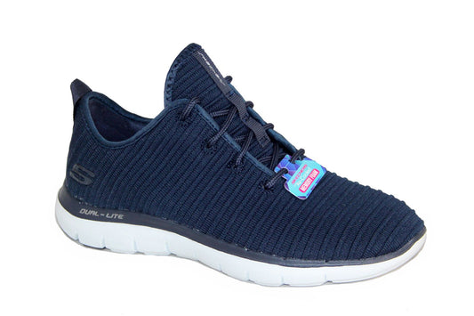 Skechers Ladies Flex Appeal 2.0 Navy Trainers 12899