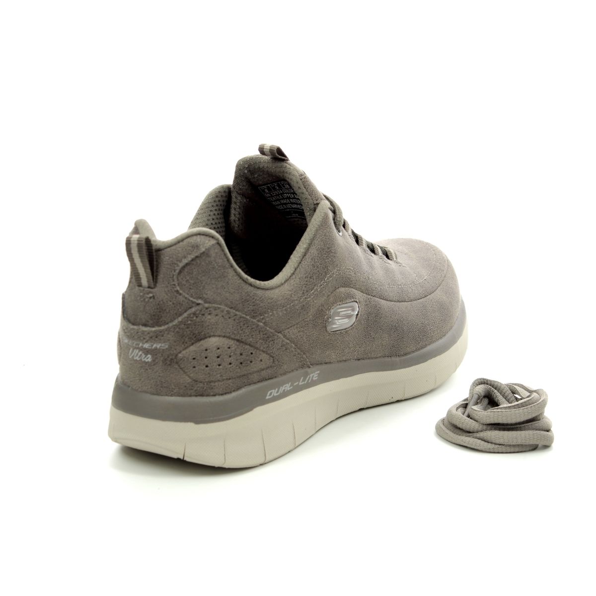 Skechers Ladies Synergy 2.0 Dark Taupe Trainers 12934