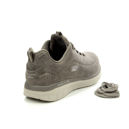 Skechers Ladies Synergy 2.0 Dark Taupe Trainers 12934