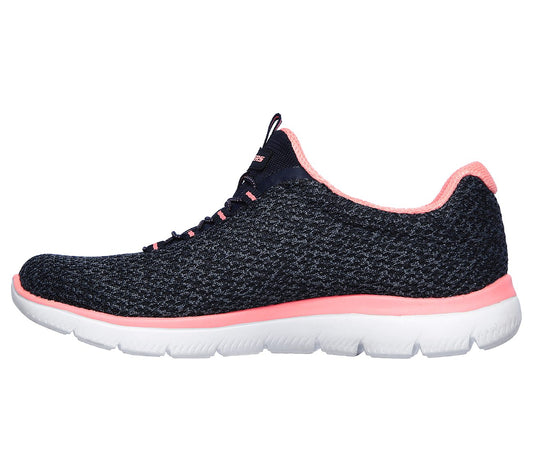 Skechers Ladies 12986 Nvpk Navy/Pink