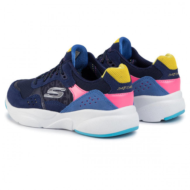 Skechers Ladies Meridian Multi Blue Trainers 13020