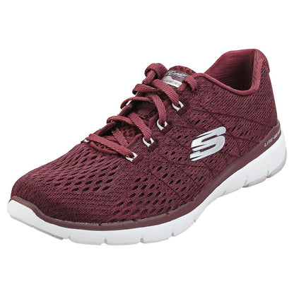 Skechers Ladies 13064 Satellites Wine Nvgr