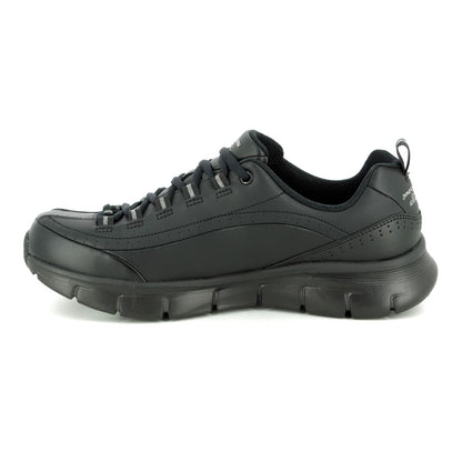 Skechers Ladies Synergy 3.0 Black Trainers 13260