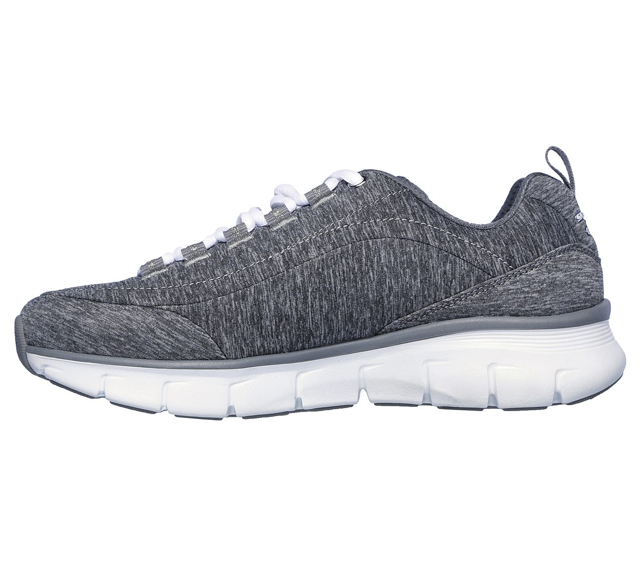 Skechers Ladies Synergy 3.0 Spellbound Grey Trainers 13262