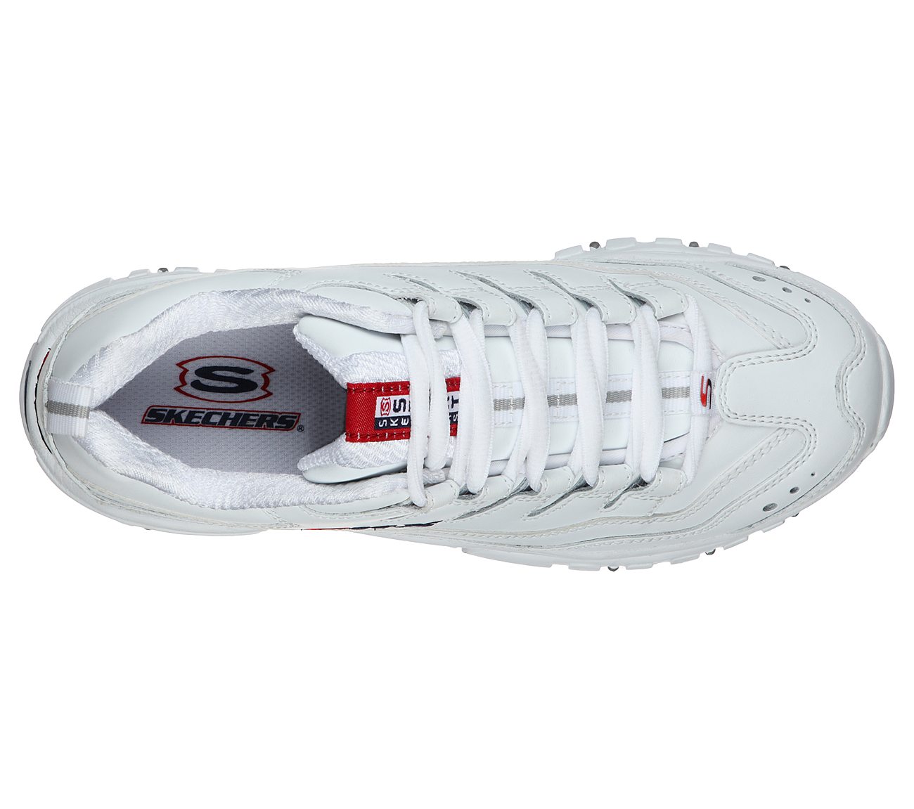 Skechers Ladies Energy Timeless Vision White Trainers 13423