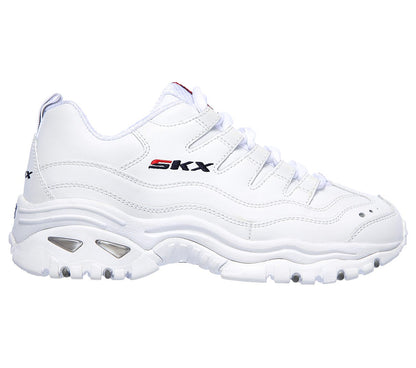 Skechers Ladies Energy Timeless Vision White Trainers 13423