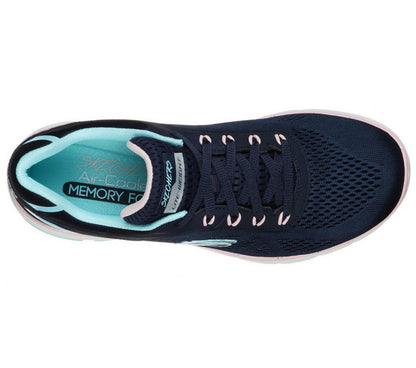 Skechers Ladies Flex Appeal 3.0 Steady Move Navy Trainers 13474