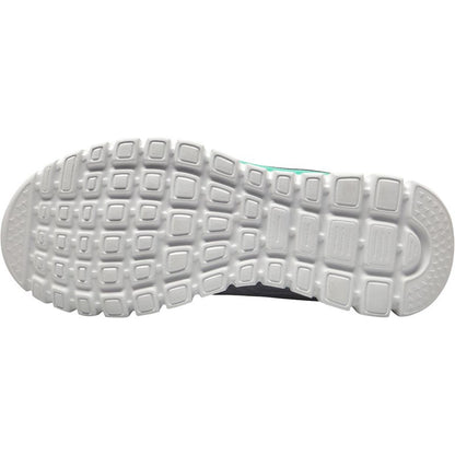 Skechers Ladies Graceful - Get Connected Turqoise/Charcoal Grey Trainers 13591