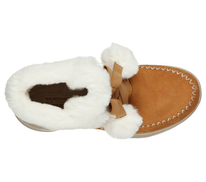 Skechers Ladies GOwalk Joy Brown Ankle Boots 144004