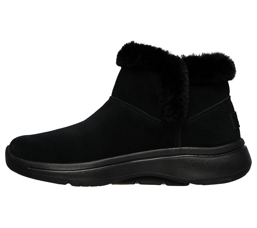 Skechers Ladies GOwalk Arch Fit Black Boots 144400