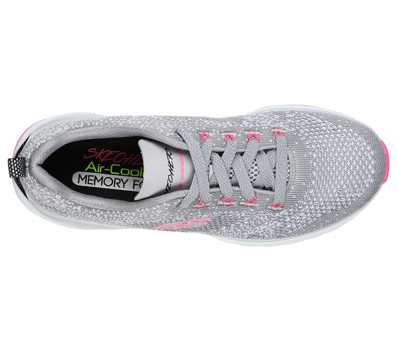 Skechers Ladies Ultra Groove Grey Trainers 149019