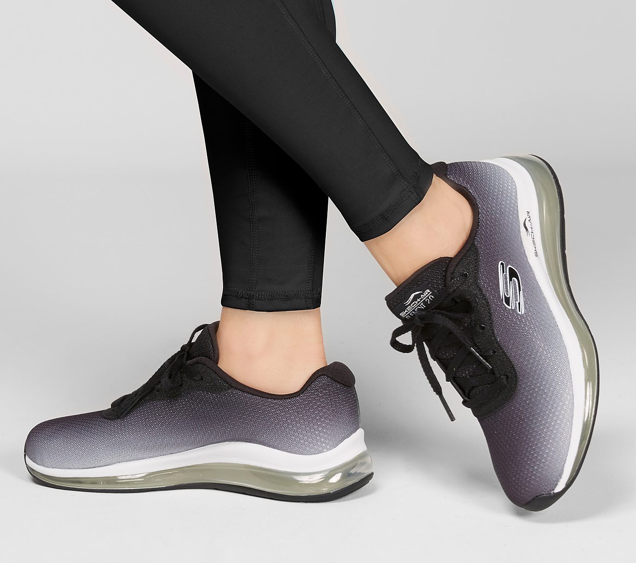 Skechers 149062 Skech-Air Ladies Black/White