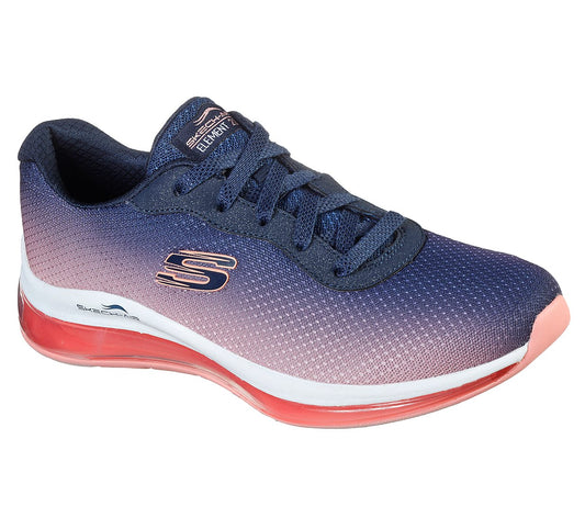 Skechers 149062 Skech-Air Ladies Navy/Hot Pink