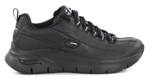 Skechers Ladies Arch Fit Citi Drive Black Trainers 149146