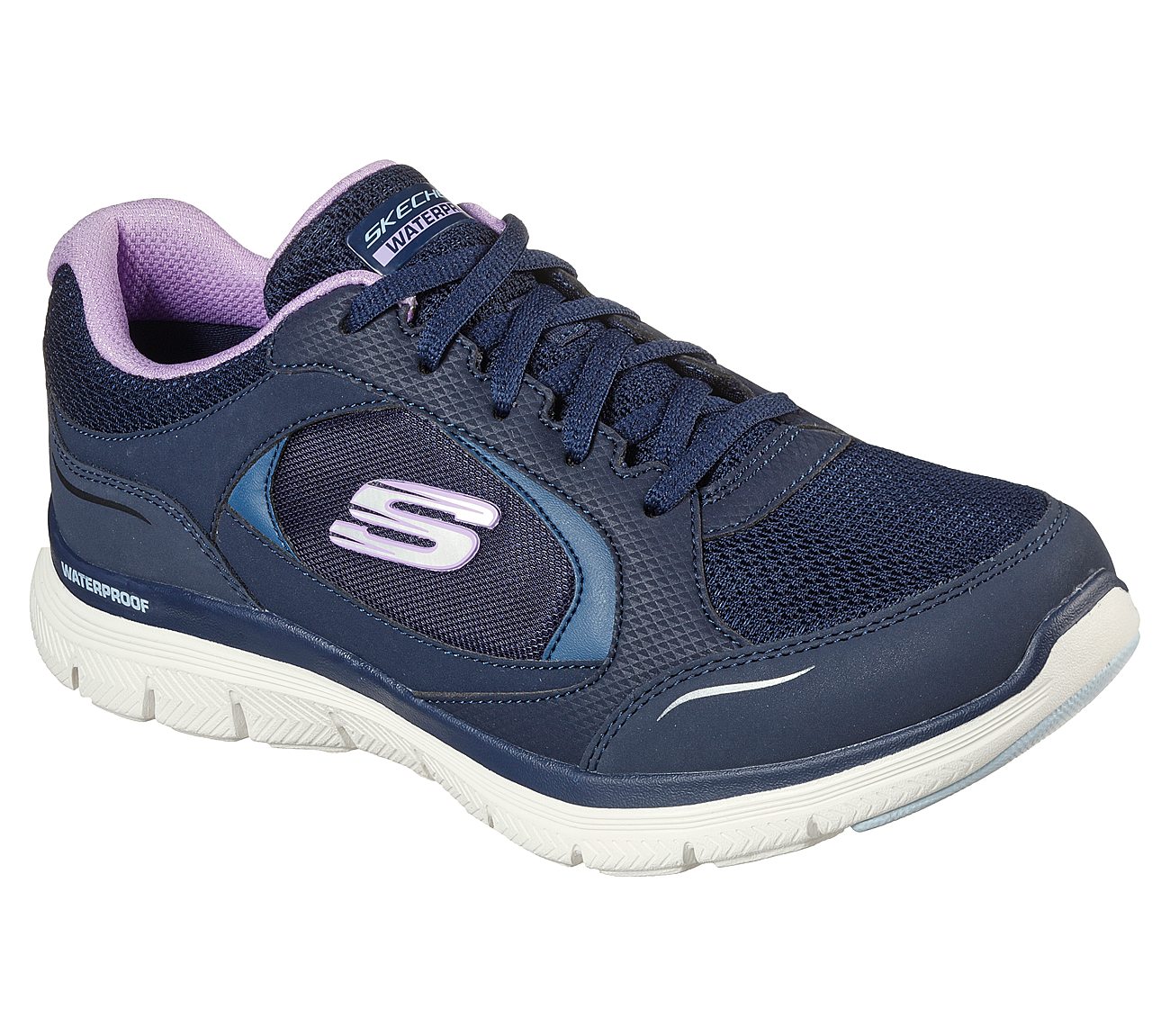 Skechers 149299 Flex Appeal 4.0 - Waterproof - Navy/Lavender