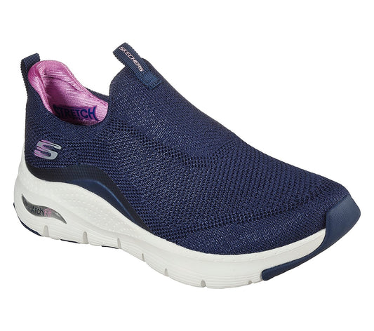 Skecher 149415 Ladies  Arch Fit Navy/Purple