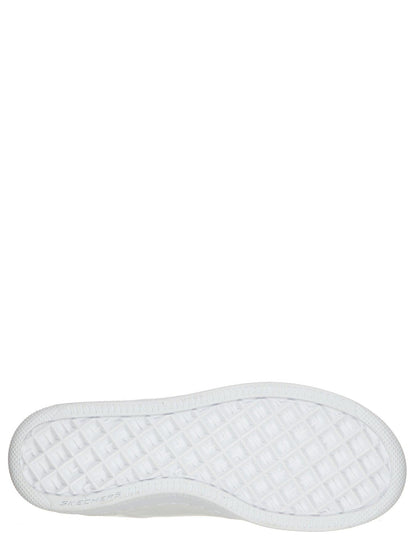 Skechers Ladies Sports Court 92 White Trainer Shoes 149440
