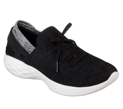 Skechers Ladies You - Spirit Black Trainers 14960