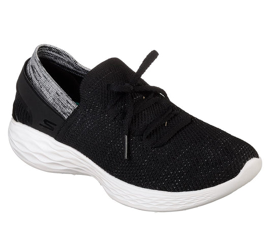 Skechers Ladies You - Spirit Black Trainers 14960