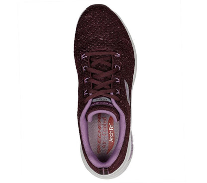 Skecher 149713 Ladies Arch Fit Plum