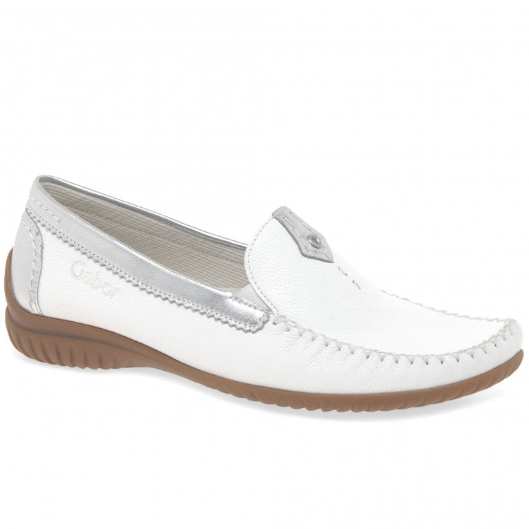 Gabor 26.090.50 California White/Silver Mocassin