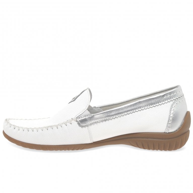 Gabor 26.090.50 California White/Silver Mocassin