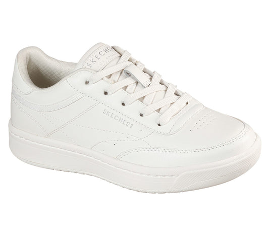 Skechers Ladies Hold Kourt Ladies White Trainers 155190