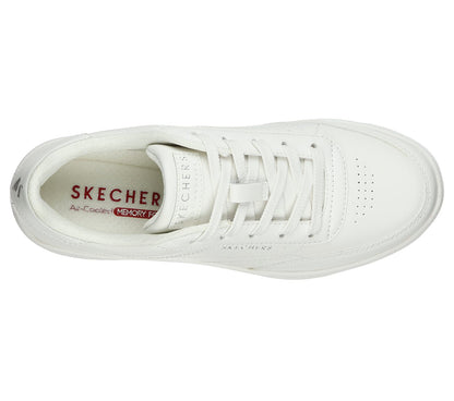 Skechers Ladies Hold Kourt Ladies White Trainers 155190