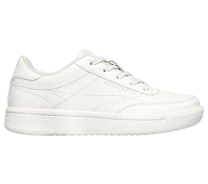 Skechers Ladies Hold Kourt Ladies White Trainers 155190